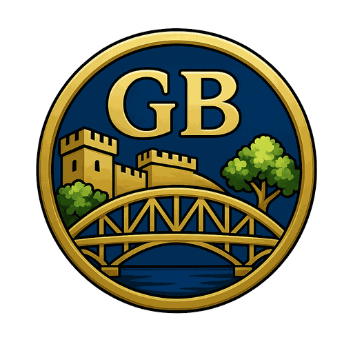 Логотип Golden Bridge — капсульные дома